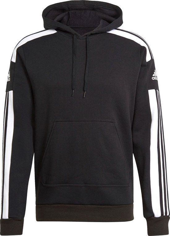 Adidas Squadra 21 Sweat Hoodie Heren Zwart - Wit Maat M - GT6634