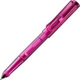 LAMY Ballon Rollerbal 311 | Transparant roze | Ergonomische grip | Gepoedercoate metalen clip | Rollerballpatroon B