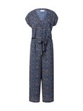 Kaffe Jumpsuit 'Ilona' beige / navy / azuur / wit