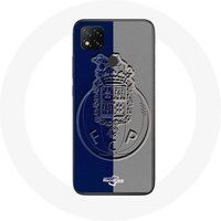 Maniacase Hoesje Xiaomi Redmi 9C fcp porto scharnier blauw en grijs