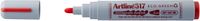 Artline Whiteboardmarker artline 517 eco rond medium rood | 12 stuks