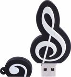 Allesmakkelijk Bladmuziek Muzieksleutel USB Stick 32GB - Zwart - 1 Jaar Garantie