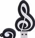 Allesmakkelijk Bladmuziek Muzieksleutel USB Stick 32GB - Zwart - 1 Jaar Garantie