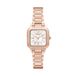 Emporio Armani Dames 35MM Rose Gold-Tone roestvrij stalen horloge, AR11743