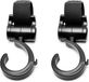 BeiJingLiangPinJiaZuoKeJiWenHuaFaZhanYouXianGongSi Crochets pour poussette - Lot de 2 - Noir