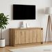 Prolenta Maison Exclusive - TV-meubels, 100 x 34 x 50 cm, eikenhout met ambachtelijke afwerking