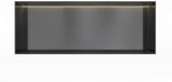 Hotbath &More Inbouwnis - 30 x 80 x 10 cm - Frameless - met LED-verlichting - Geborsteld Zwart PVD