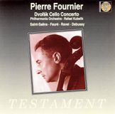 Celloconcerto Testament Dvorak: Cello Concerto; Saint-Saens, etc / Fournier
