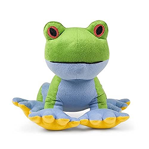 Petface Planet Plush Tree Frog Eco-Friendly Dog Toy