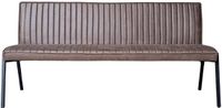 Starfurn Eetkamerbank Tivoli - Bruin Leer - 185x56x88cm