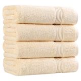 Superior Egyptian Cotton 4-Piece Bath Towel Set