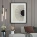 Oeil Design Affiche / Poster - 40x50 Cm - Bordure Blanche