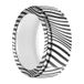 Samsung Étui Galaxy Ring en silicone anti-rayures - Taille : 6/7/8/9 - Rayure zèbre