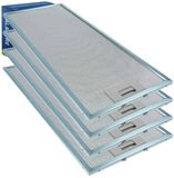 Alapure 8x Metaalfilter voor Elica GF023B / GF023C 533x177x10mm