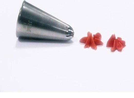 JEM Drop Flower Piping Nozzle #129 - Stainless Steel