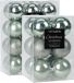 Christmas Decoration Koopman International Kerstballen - 28 stuks - 5 en 6 cm - Mintgroen - Kunststof
