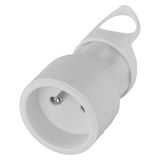 EMOS Stopcontact zonder kabel met houder, kunststof, 250 V, 16 A, 3680 W, voor binnen, wit
