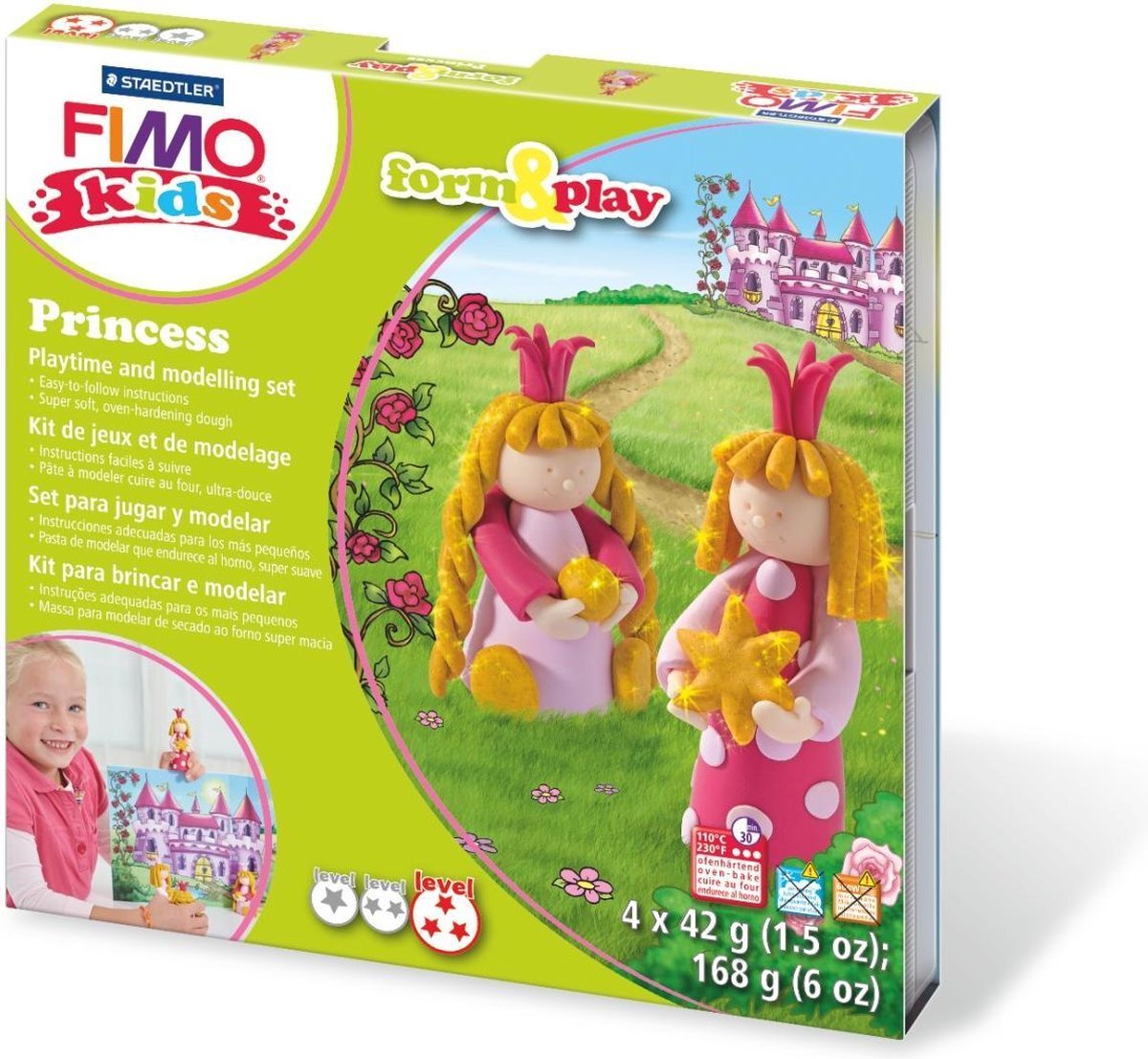 Fimo Staedtler Kids play & form prinses