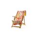 Caleffi Haiti strandhanddoek, katoen, oranje, 90 x 200, 1003408,