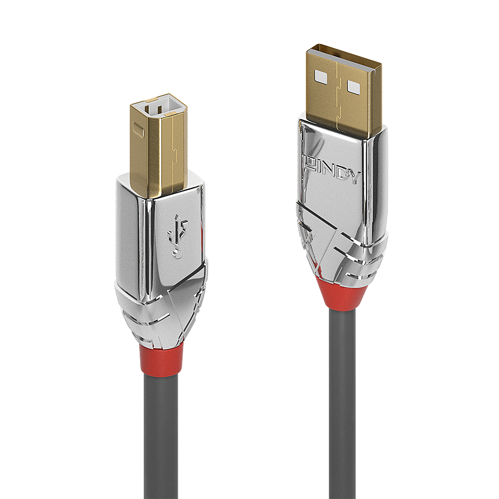 LINDY 36644 USB-kabel 5 m Grijs