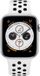 Strap-it Classic Sportbandje - Wit/Zwart - Siliconen bandje sport - Geschikt voor Apple Watch Series 1-11, SE, SE2, SE3 - Maat 38/40/41/42mm