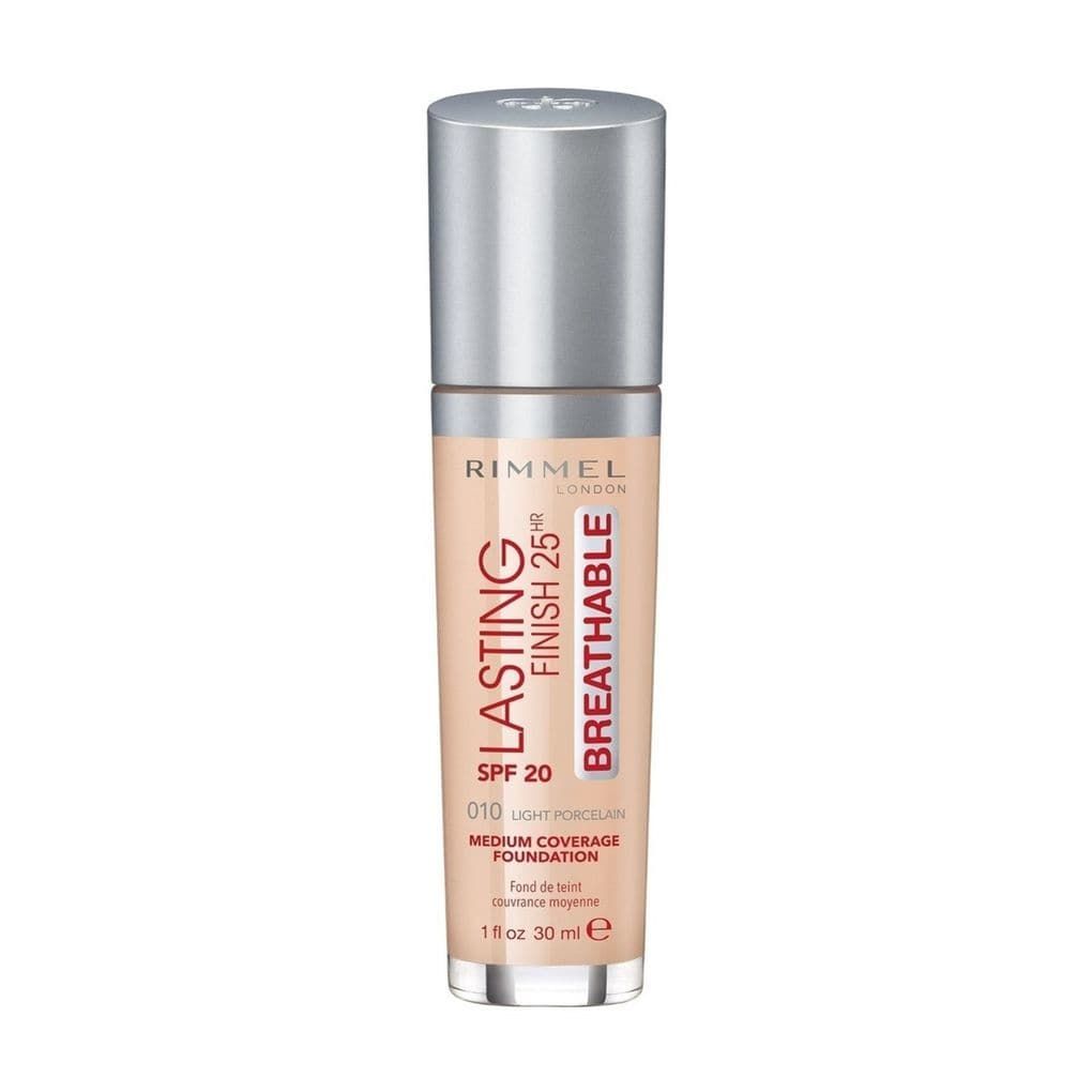 Rimmel London Lasting Finish Breathable 010 Porcelain Foundation