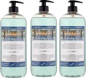 Claudius Cosmetics B.V. Handzeep Hammam Herbal 1 liter - met gratis pomp - set van 3 stuks