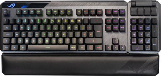 ASUS ROG Claymore II FR AZERTY draadloos gaming toetsenbord Zwart