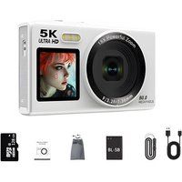 SZSMART S150 Digitale Camera Lichtgewicht en Draagbare 128GB Wit