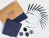 KnitPro Verwisselbare naaldenset mini hout indigo