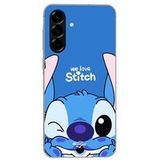 Maniacase Hoesje Voor Samsung Galaxy A26 steek schattig ohana steek blauw voorkant