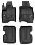 Frogum Fiat Panda III 2011-2021 - Automatten Set (4-delig) - TPE Rubber - 6 cm Hoge Rand - Niet voor Hybrid