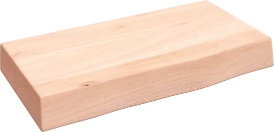 VidaXL Wandschap Eikenhout 40x20x6 cm