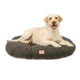 Ferplast Hondenbedkussen voor Grote Honden, Kattenbed, Wasbare Synthetische Bouclé Stof, Zachte Vulling, 85 x 55 x h 5 cm. Groen