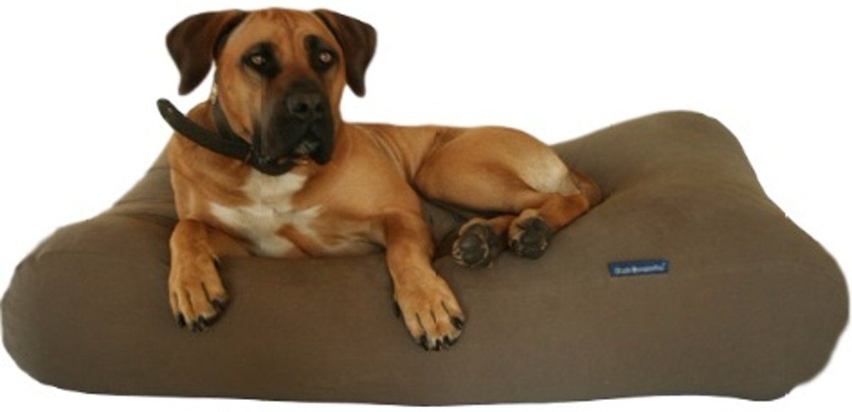 Dog's Companion Hondenkussen - M - 90 x 70 cm - Taupe/Bruin
