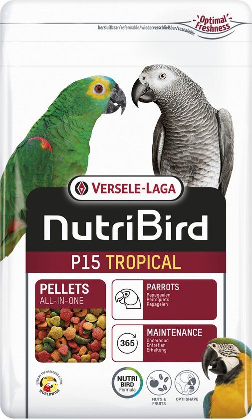 Versele-Laga Nutribird P15 Tropical Papegaai - Vogelvoer - 1 kg