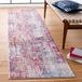 Safavieh Bristol BTL485 tapijtloper, geweven, roze/meerkleurig, 69 x 244 cm