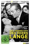 PLAION Das Verbrechen des Herrn Lange DVD