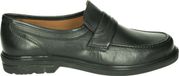Sioux Peru Teenslipper Heren Leer Zwart