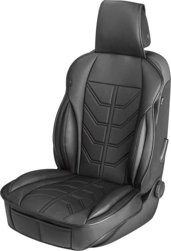 Stoelkussen Kimi racesportlook - Zwart - Universeel