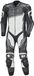 Held Slade II Noir Blanc 1PC Combinaison Moto Cuir Taille 25