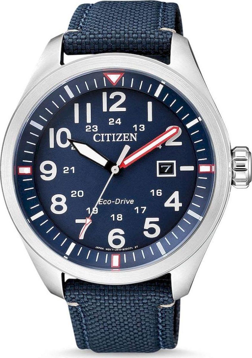 Citizen AW5000-16L horloge - Zilverkleurig - 42.6 mm