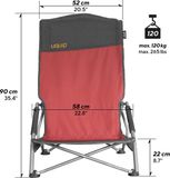 Uquip Sandy XL Strandstoel Caribisch Blauw