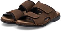 Rieker Heren Pantoffels Suède Comfort 25559-25 Bruin