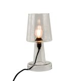 Theluz 1127/1TR Plafondverlichting E14 LED Transparant Glas