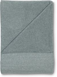 Kayori Sagano Plaid Bamboo - Deken - 150x220cm - Donkergroen