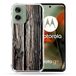 Cokitec Motorola G55 5G Houttextuur Versterkte Hoes