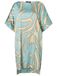 Ana Alcazar Robe 'Zazilia' crème / bleu clair / gris ambre