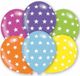 Merkloos / Sans marque Amscan Europe Gmbh 12x stuks verjaardag party ballonnen met sterren print
