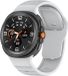 Strap-it Siliconen Outdoor bandje met druksluiting geschikt voor Samsung Galaxy Watch 9 (40/44mm) / Watch 8 (40/44mm) / 8 Classic (46mm) - grijs